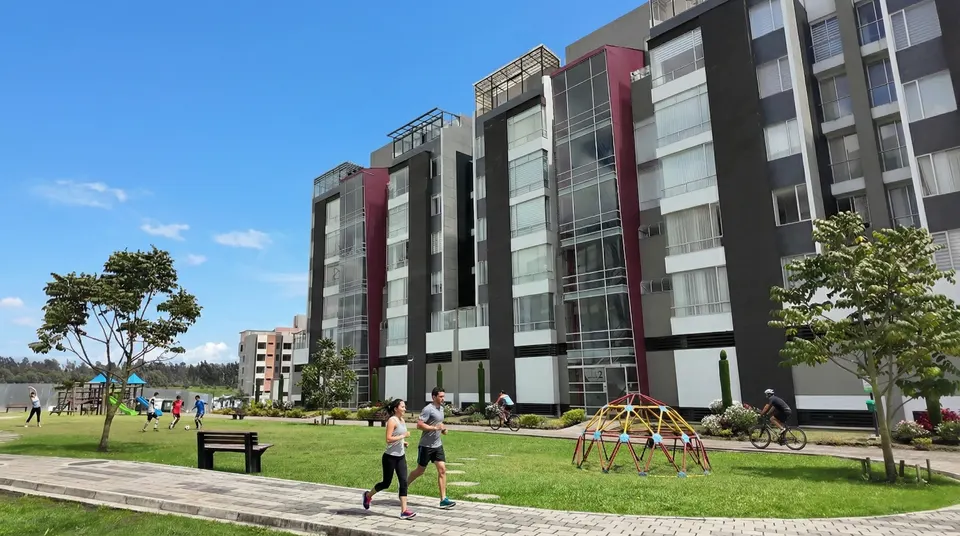 Render Exterior Zona Verde