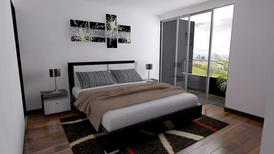 10 Render Interno Habitacion Principal